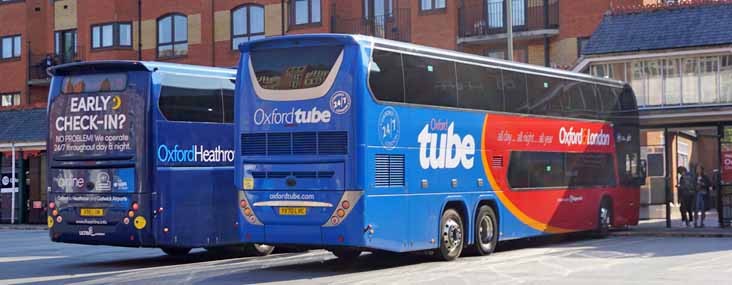 Volvo Plaxton Oxford Tube B11RLET Panorama 50437 & Airline Elite-i 71